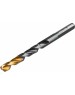 Сверло DENZEL Сверло по металлу, 6 мм, HSS-Tin, Golden Tip, 10 шт. 717215
