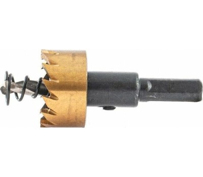 Коронка DENZEL Коронка по металлу HSS, 32 мм, нитридтитановое покрытие 724109