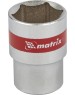 Головка торцевая MATRIX Головка торцевая, 21 мм, шестигранная, CrV, под квадрат 1/2, хромированная 13121