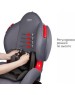 Автокресло детское SIGER УУД Кокон Isofix lux гр.I/II, маренго