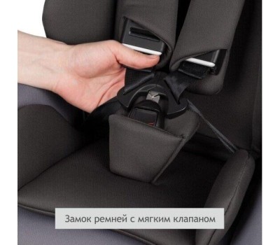 Автокресло детское SIGER УУД Кокон Isofix lux гр.I/II, маренго