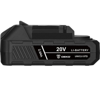 Батарея аккумуляторная DEKO Батарея аккумуляторная UNV2.0 STD, 20В, 2Ач, Li-Ion [063-4492]