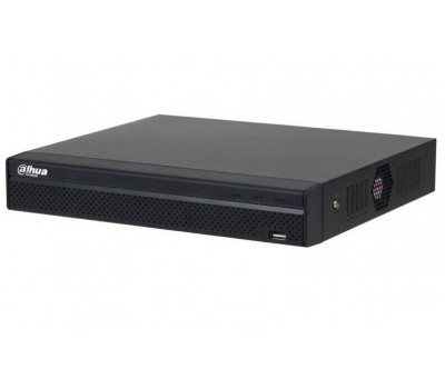 DAHUA DHI-NVR1108HS-8P-S3/H 8-канальный IP-видеорегистратор 4K и H.265+, входящий поток до 80Мбит/с, 1 SATA III до 8Тбайт