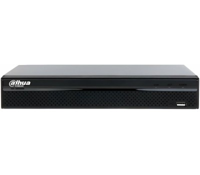 DAHUA DHI-NVR1108HS-8P-S3/H 8-канальный IP-видеорегистратор 4K и H.265+, входящий поток до 80Мбит/с, 1 SATA III до 8Тбайт