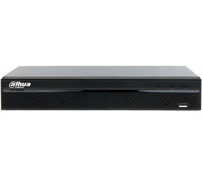 DAHUA DHI-NVR1108HS-8P-S3/H 8-канальный IP-видеорегистратор 4K и H.265+, входящий поток до 80Мбит/с, 1 SATA III до 8Тбайт