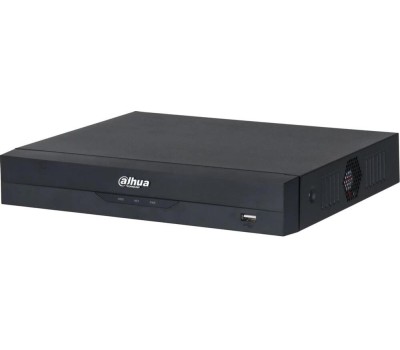 DAHUA DHI-NVR1108HS-8P-S3/H 8-канальный IP-видеорегистратор 4K и H.265+, входящий поток до 80Мбит/с, 1 SATA III до 8Тбайт