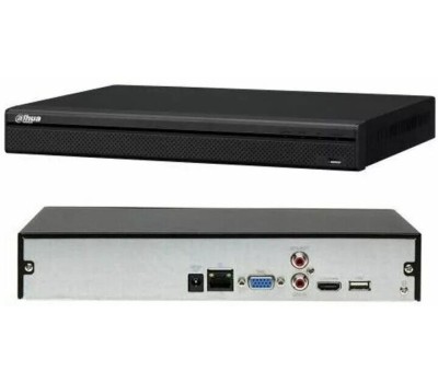 DAHUA DHI-NVR1108HS-8P-S3/H 8-канальный IP-видеорегистратор 4K и H.265+, входящий поток до 80Мбит/с, 1 SATA III до 8Тбайт