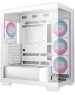 DEEPCOOL Корпус ATX CG580 4F WH, Midi-Tower, без БП, белый [r-cg580-whnda0-g-1]