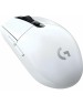 LOGITECH Мышь Мышь игровая G304 Lightspeed White белая, 200-12000dpi, беспроводная 2.4GHz, USB приемник LIGHTSPEED™, 6 программируемых кнопок, под обе руки