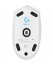 LOGITECH Мышь Мышь игровая G304 Lightspeed White белая, 200-12000dpi, беспроводная 2.4GHz, USB приемник LIGHTSPEED™, 6 программируемых кнопок, под обе руки
