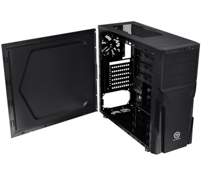 THERMALTAKE Корпус Versa H21 CA-1B2-00M1NN-00 /Black/No Win/SECC (394439)