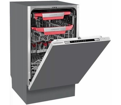 KUPPERSBERG Встраиваемая посудомоечная машина GLM 4575, узкая, ширина 44.8см, полновстраиваемая, загрузка 11 комплектов