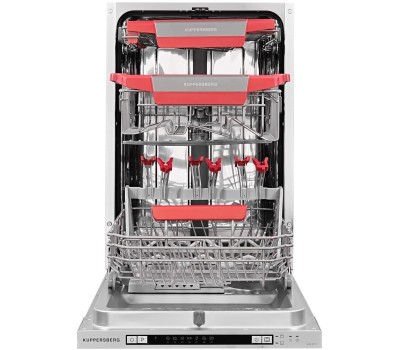 KUPPERSBERG Встраиваемая посудомоечная машина GLM 4575, узкая, ширина 44.8см, полновстраиваемая, загрузка 11 комплектов