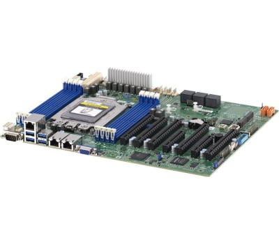Материнская плата SUPERMICRO Материнская плата MBD-H12SSL-I-B Intelligent Platform Management Interface, Single AMD EPYC™ 7003/7002 Series Processor,2TB Registered ECC DDR4 3200MHz SDRAM in 8 DIMMs,5 PCI-E 4.0 x16,2 PCI-E 4.0 x8,8 SATA3, 2 M.2