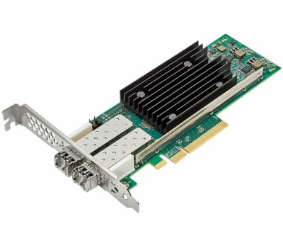Сетевой адаптер QLOGIC Сетевой адаптер QLE2772-SR-SP (MA2810401-В0 А) 32Gb/s FC HBA, 2-port, PCIe v4.0 x8, LowProfile, LC SR MMF, В комплекте две планки (LP + FH)