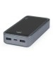 TTEC Внешний аккумулятор ReCharger LCD 20000mAh PD 100W Powerbank USB-C&2*USB-A с кабелем USB-C-USB-C. Цвет: серый