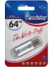 USB флеш SMARTBUY (SB64GBVC-S) 64GB V-CUT SILVER