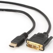 Кабель GEMBIRD/Cablexpert (11776) CC-HDMI-DVI- 0.5 м