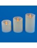 Новогодний декор UNIEL (UL-00008593) ULD-F060 WARM WHITE CANDLE SET3