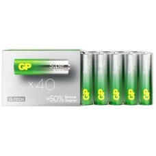 GP AA Батарейка Super Alkaline 15AA21-2CRSWC40, 40 шт