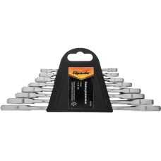 SPARTA Набор ключей рожковых, 6 х 22 мм, 8 шт, хромированные 152755