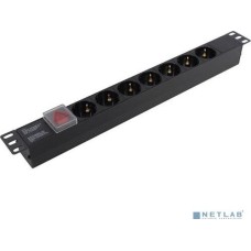 Exegate EX280838RUS Блок розеток ExeGate ServerPro PDU-19H703 Al-7S-C20-SW, 19