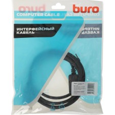 BURO Кабель аудио-видео v. 1.2 DisplayPort (m)/HDMI (m) 2м. позолоч.конт. черный (BHP DPP_HDMI-2)