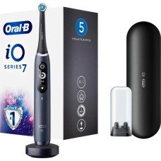 ORAL-B Электрическая зубная щетка iO Series 7 Onyx, насадки для щётки: 1 шт, цвет: черный [7 black onyx]