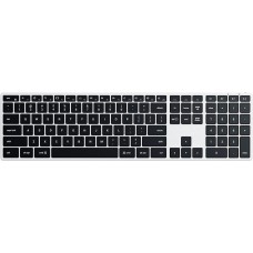 SATECHI Беспроводная клавиатура Slim X3 Bluetooth Keyboard-RU. Раскладка - Русская. Цвет: серебристый