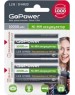 GOPOWER Аккумулятор NI-MH HR20 D BL2 00-00018323 10000MAH