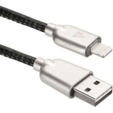 ACD Кабели USB USB кабель -Allure Lightning ; USB-A Кожа, 1м, черный ( -U926-P5B)
