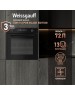 Духовой шкаф электрический WEISSGAUFF Духовой шкаф электрический EOM 741 PDB Black Edition, 72л, дверца с 3 стеклами, черный