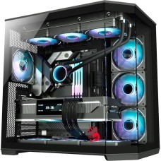 BLOODY Корпус BD-CC109 черный без БП ATX 10x120mm 2xUSB3.0 audio