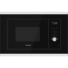WEISSGAUFF Микроволновая печь BMWO-207 Grill 20л. 800Вт черный/нержавеющая сталь (встраиваемая)