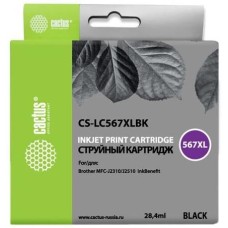 Картридж CACTUS Картридж CS-LC567XLBK, черный / CS-LC567XLBK