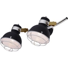 ESCADA Настенный светильник 1135/2A E14*40W Black/Chrome