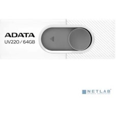 A-DATA Flash Drive 64GB UV220 USB2.0, белый и серый [auv220-64g-rwhgy]