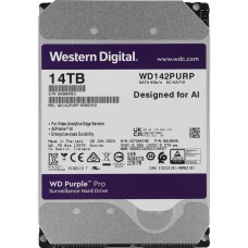 WD Жесткий диск SATA-III 14TB 142PURP Surveillance Purple Pro (7200rpm) 512Mb 3.5