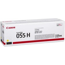 Картридж лазерный CANON Картридж лазерный 055HY 3017C002/004 желтый бар.в компл. (5900стр.) для LBP663Cdw/LBP664Cx/MF746Cx/MF742Cdw/MF744Cdw