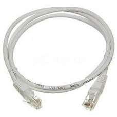 LANMASTER Патч-корд TWT-45-45-0.5/S-GY FTP RJ-45 вил.-вилка RJ-45 кат.5E 0.5м серый ПВХ (уп.:1шт)