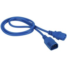 LANMASTER Шнур питания LAN-PP13/14-1.8-BL C13-С14 проводник.:3x0.75мм2 1.8м 220В 10А (упак.:1шт) синий