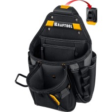 KRAFTOOL KP-27 поясная сумка с быстросъёмным креплением FastClip, 350 х 260 мм (38773)