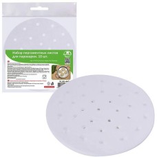 MULTIDOM Набор пергаментных листов для пароварки. Диаметр 18см. 10 шт. VL80-447