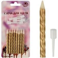 MULTIDOM Свечи для торта с подставками 