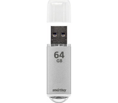 USB флеш SMARTBUY (SB64GBVC-S) 64GB V-CUT SILVER