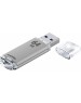 USB флеш SMARTBUY (SB64GBVC-S) 64GB V-CUT SILVER