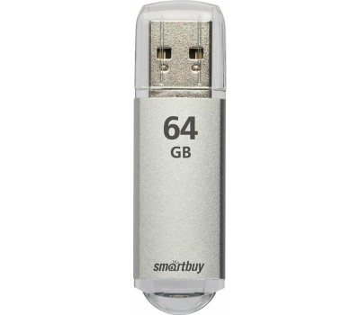 USB флеш SMARTBUY (SB64GBVC-S) 64GB V-CUT SILVER