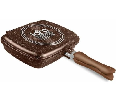 Сковорода гриль LARA LR02-221 CHOCO 30см