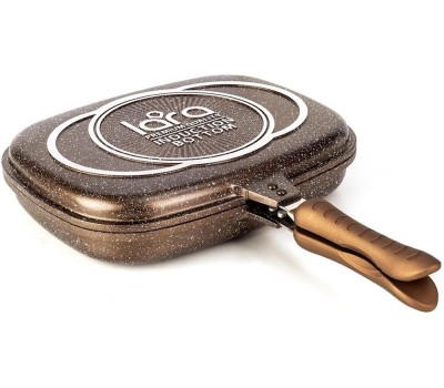 Сковорода гриль LARA LR02-221 CHOCO 30см