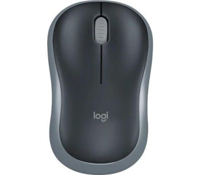Мышь беспроводная оптическая LOGITECH M185 серый (910-002238)